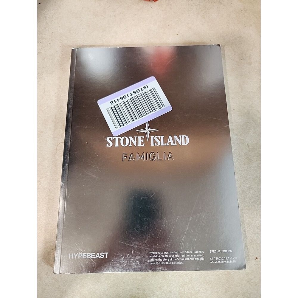 HYPEBEAST x Stone Island Famiglia Limited Magazine Book